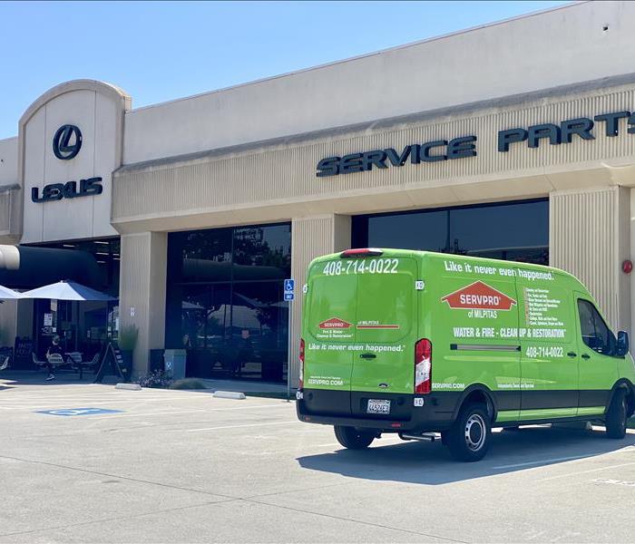 SERVPRO Transit Van